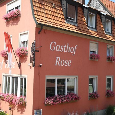 Gasthof Hotel Rose Obereisenheim Buitenkant foto